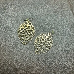 Gold Filigree Earrings